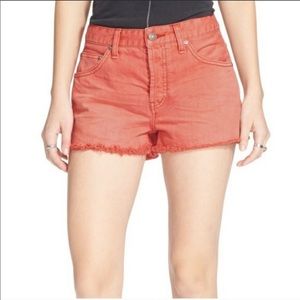 Free People denim shorts size 24